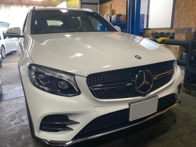 メルセデス・ベンツ GLC（W253）ダイヤモンドグリル取付 | 自動車整備