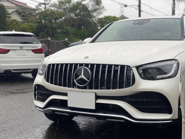 メルセデス・ベンツ GLC220d X253後期 パナメリカーナグリル取付