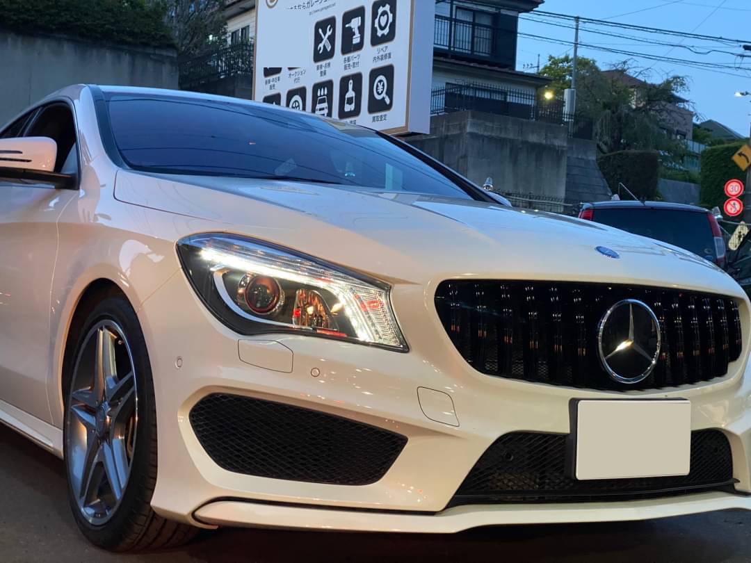 メルセデス・ベンツ CLA W117 フロントグリル交換 | 自動車整備専門