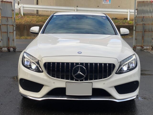 ベンツグリル交換、パナメリカーグリル